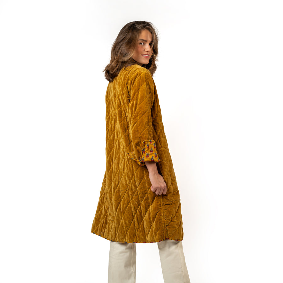 Abrigo Curry Velvet