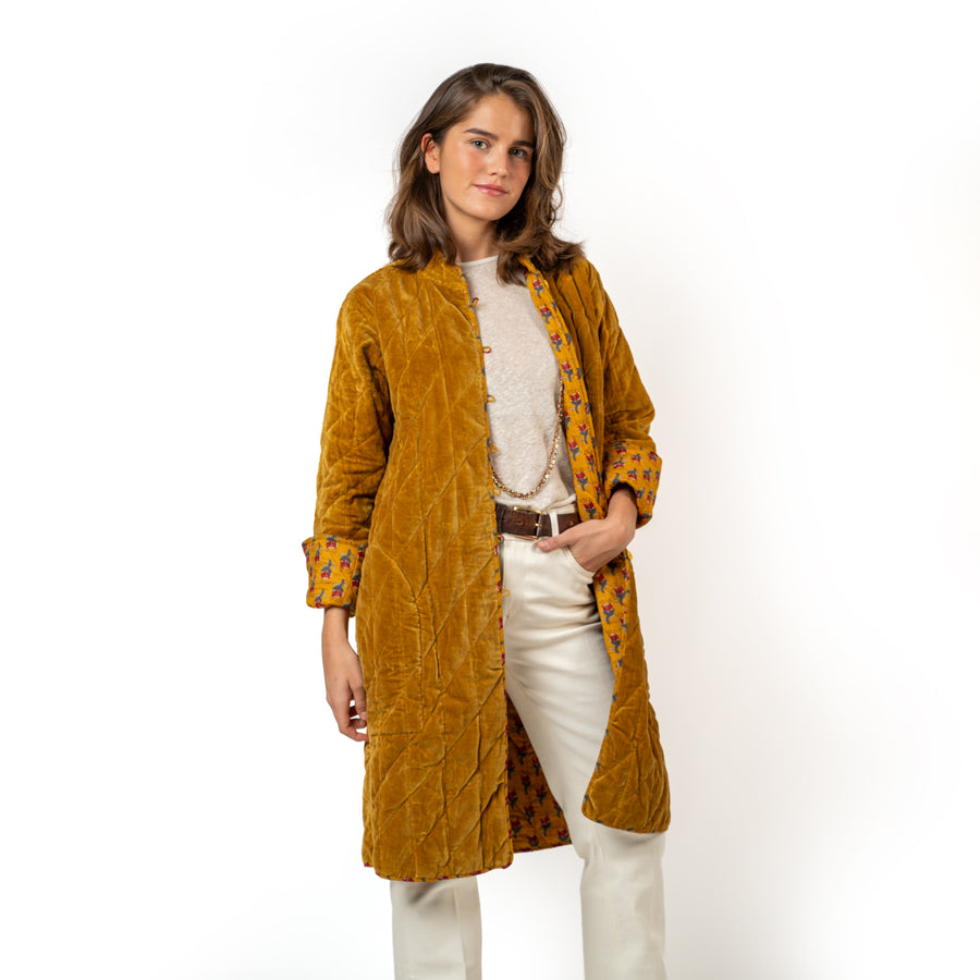 Abrigo Curry Velvet