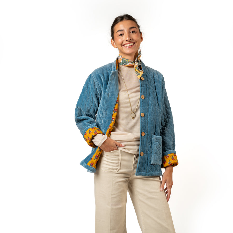 Jacket Blue Velvet
