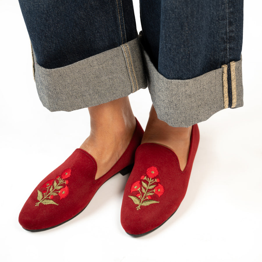 Shoe Poppy Vino