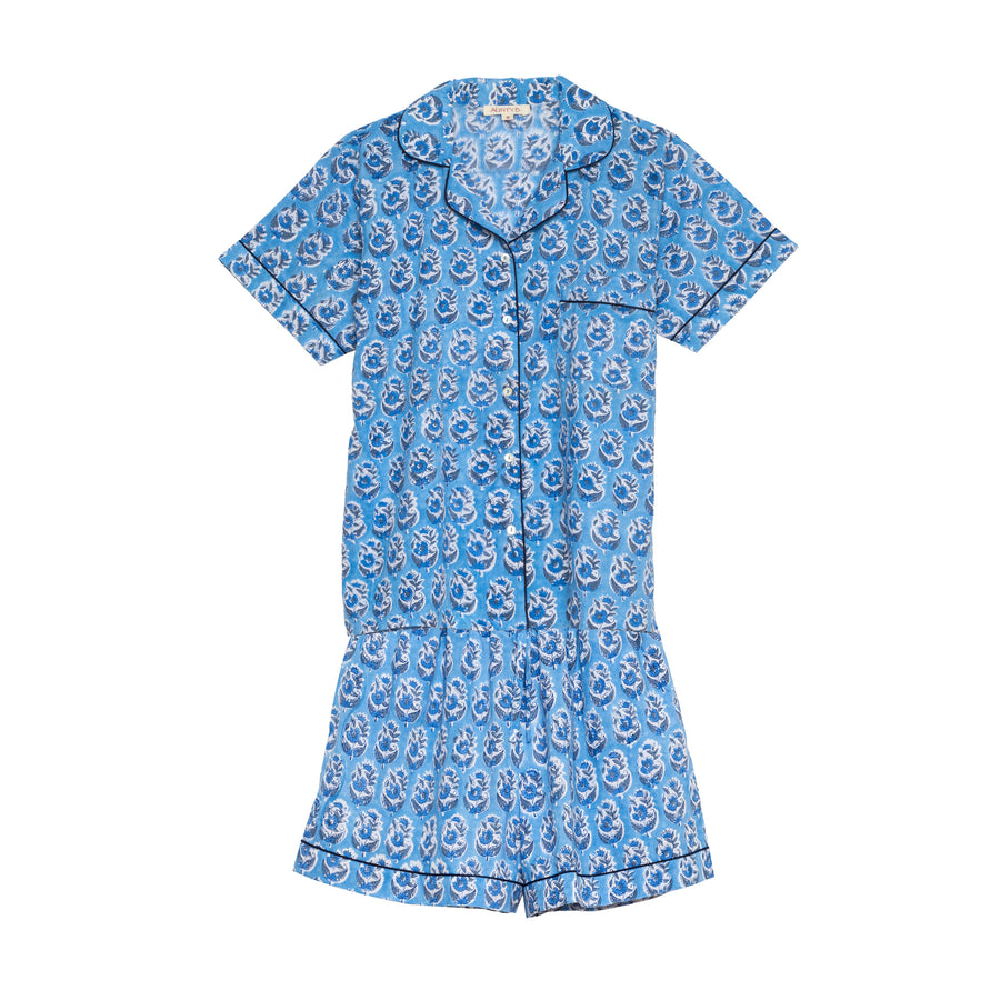 Pijama corto Goa Blue