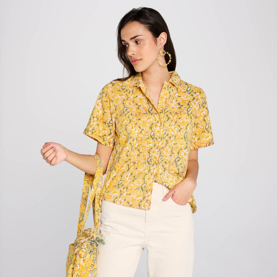 Camisa Lilly Yellow Arabelle