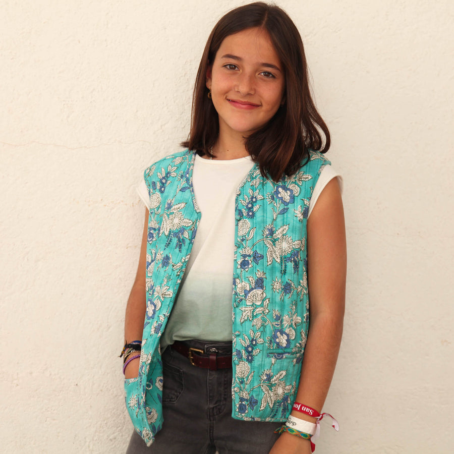 Coti Vest Turquoise