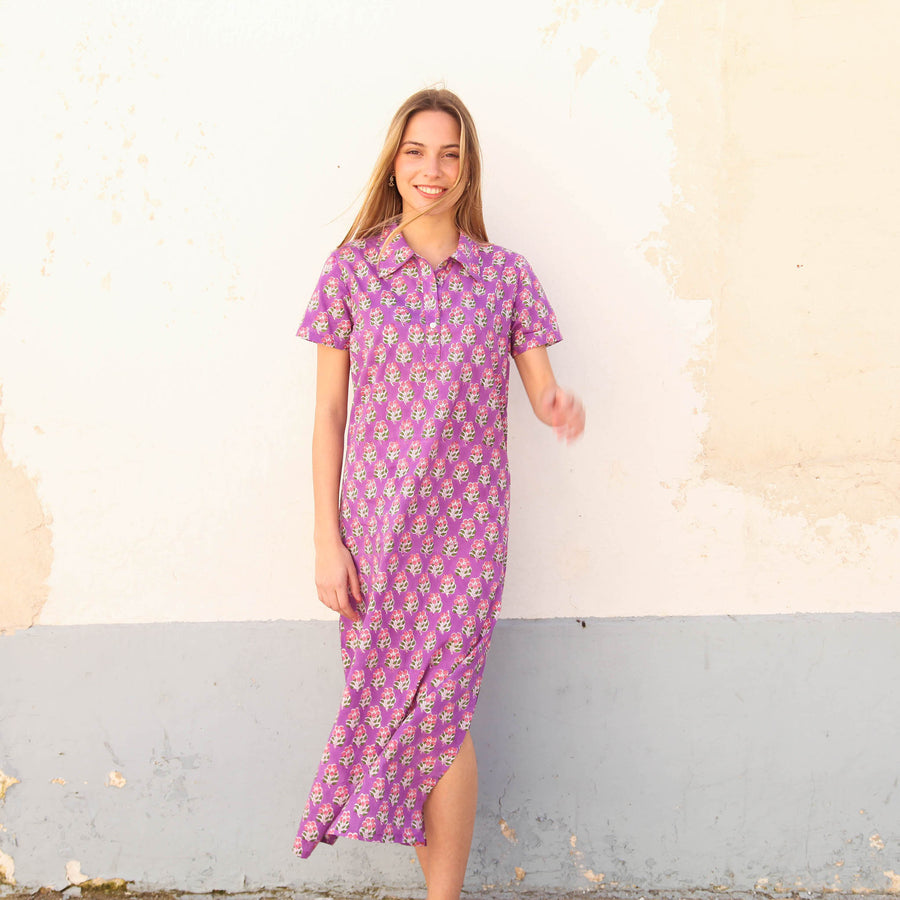 Niki Dress Purple