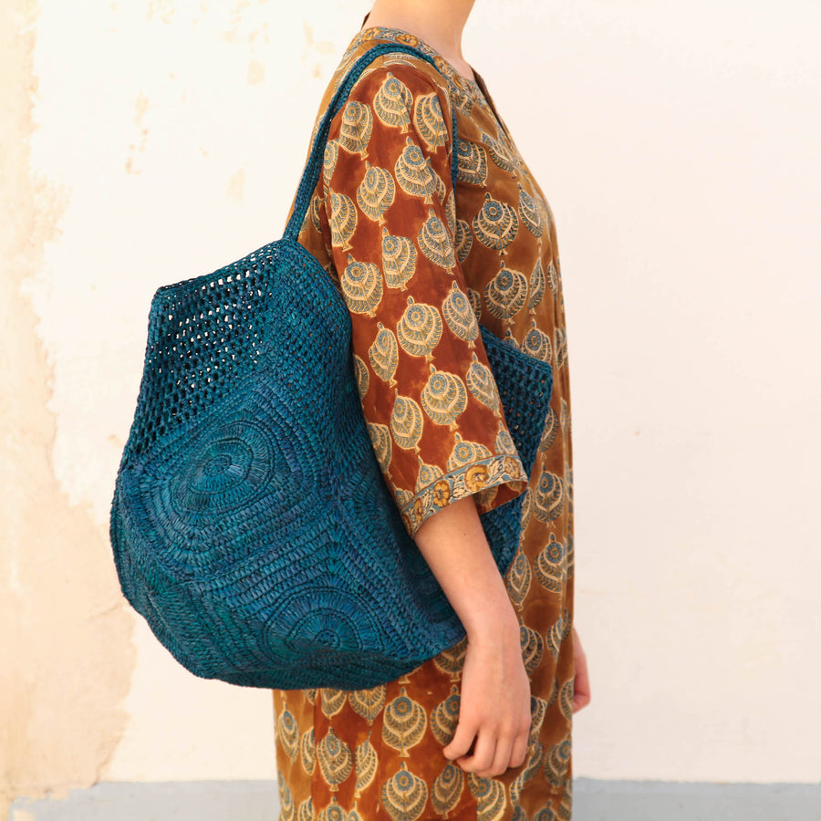 Bolso Cabas Azul
