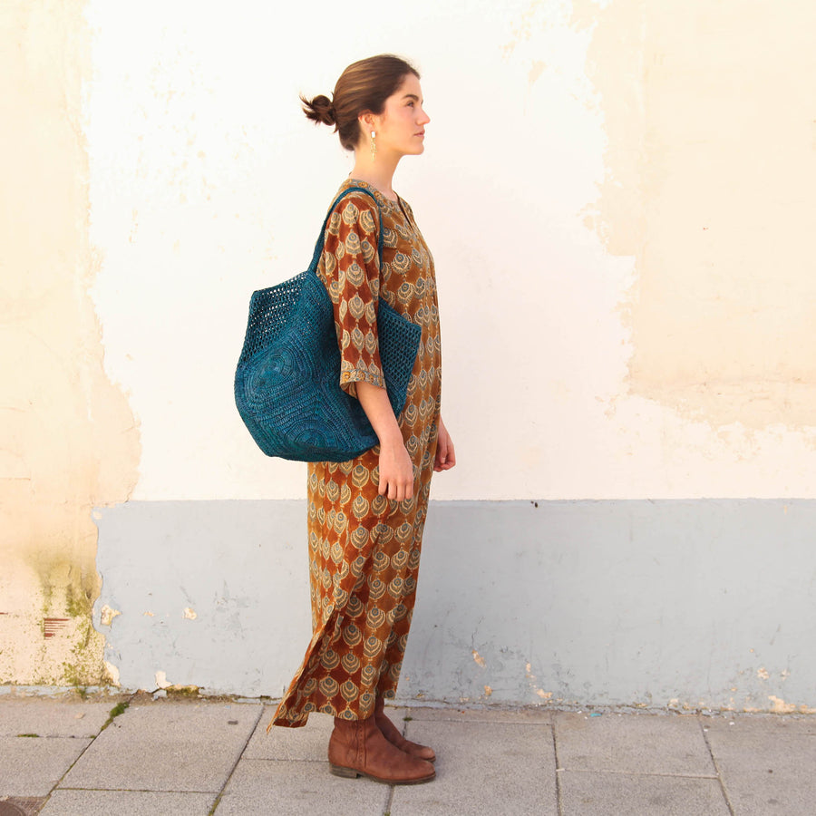 Bolso Cabas Azul