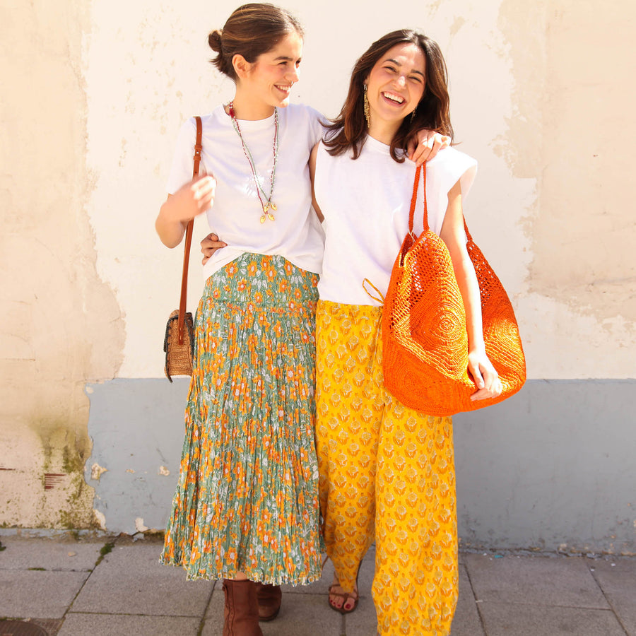 Bolso Cabas Naranja
