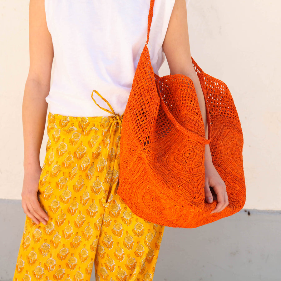 Bolso Cabas Naranja