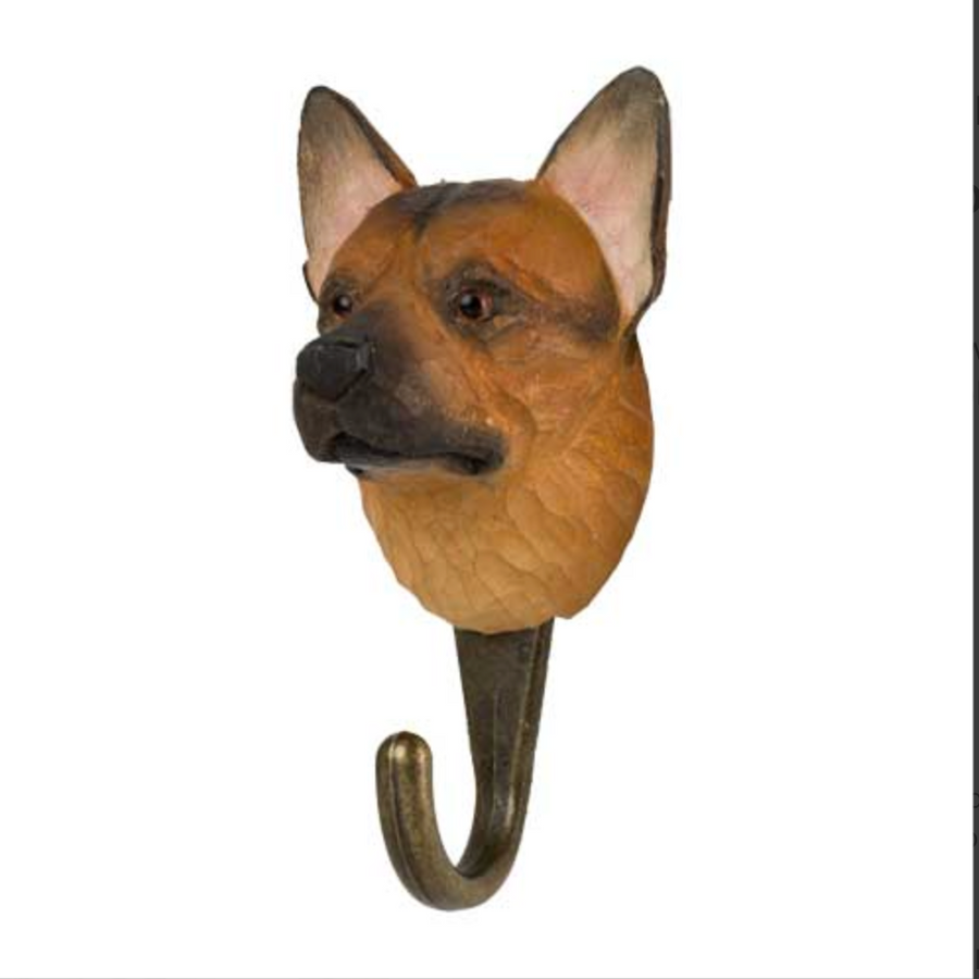 Percha de madera German Shepherd Dog