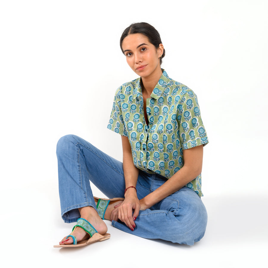 Camisa Lily Sunflower Kiwi