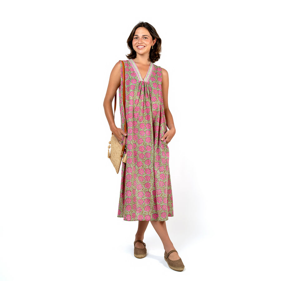 Vestido Conil verde