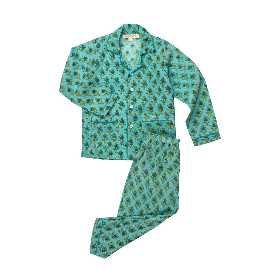 Pijama de niño Turquoise