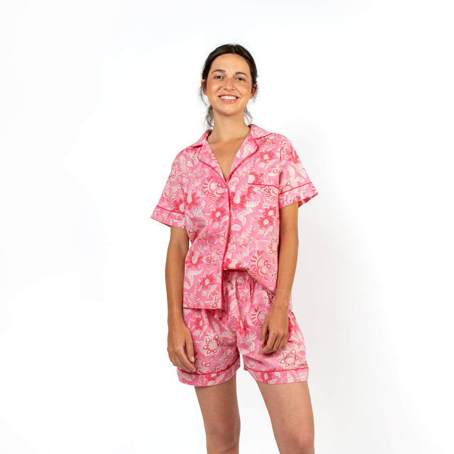 Pijama corto Sugar Pink