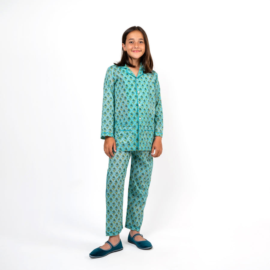 Pijama de niño Turquoise