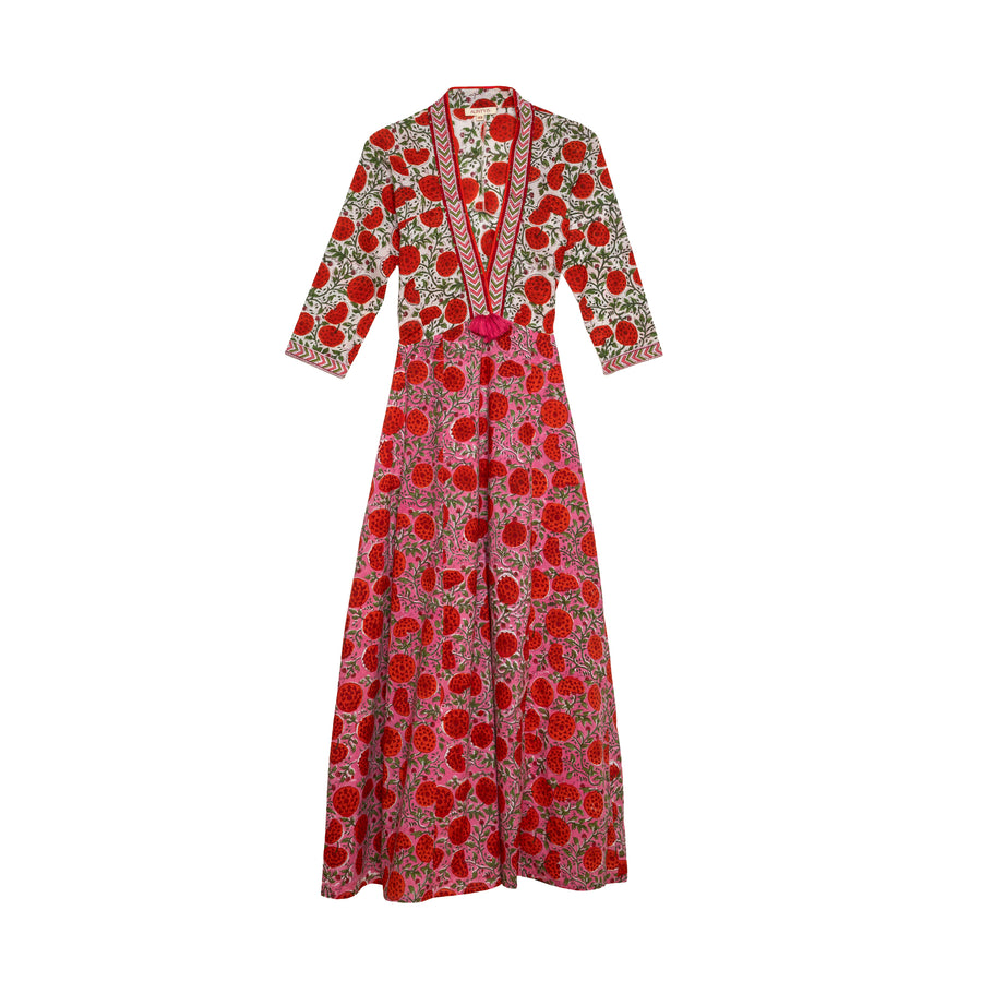 Ines Dress Fucsia Dalia
