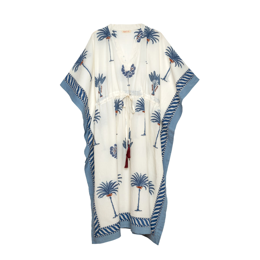 Kaftan Blue Palm