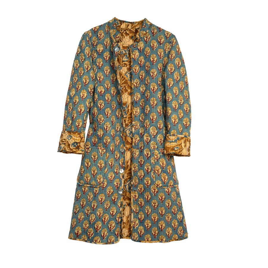Anna Coat Caramel Reversible