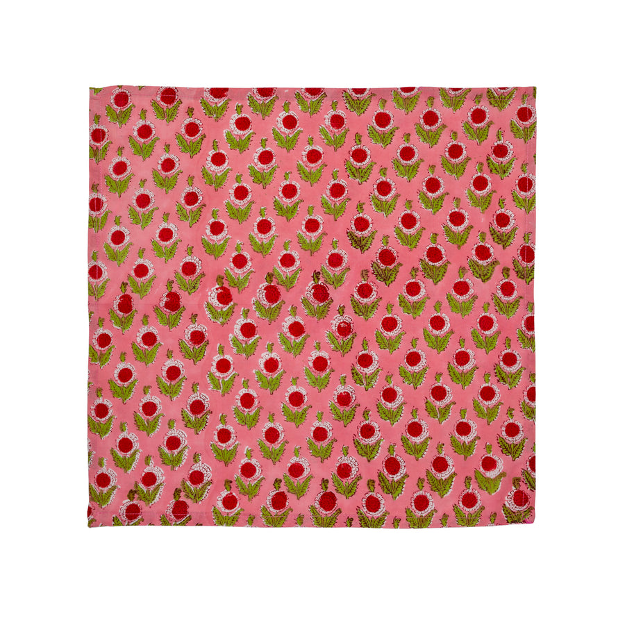 Mantel Individual Guateado Strawberry Sunflower