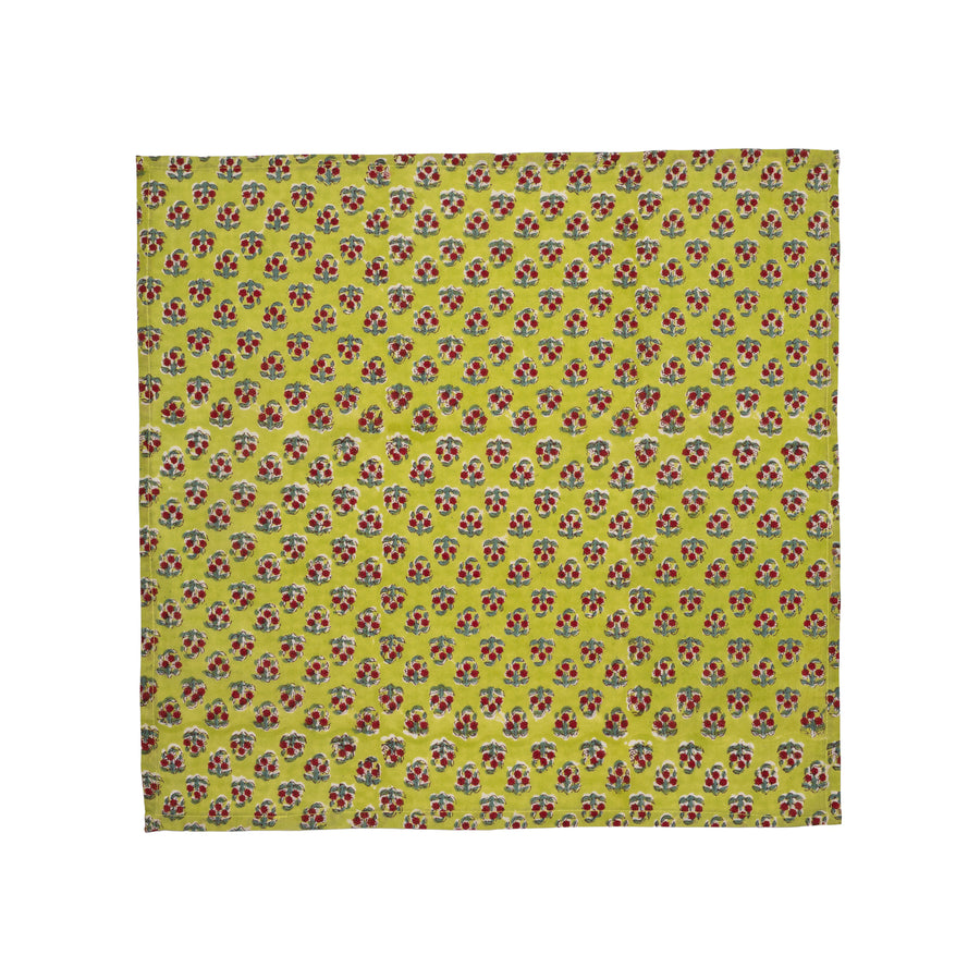 Mantel Individual Guateado Strawberry Sunflower