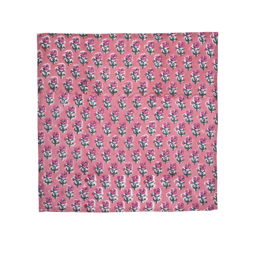 Mantel Individual Guateado Light Teal & Mauve