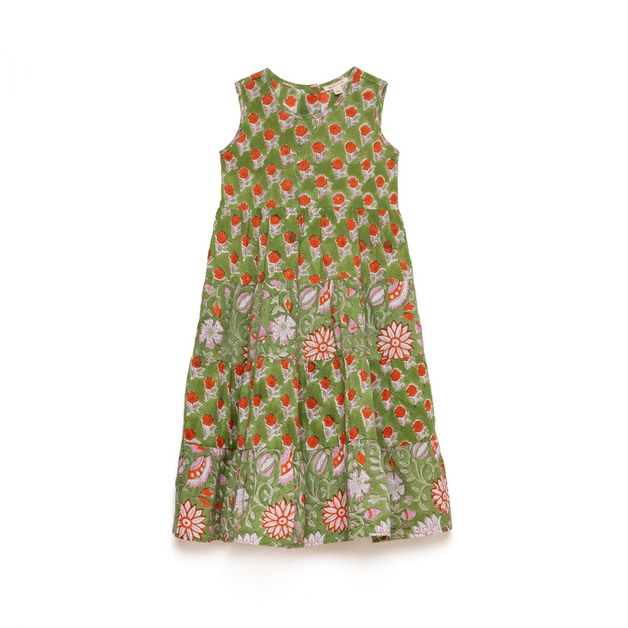 Summer Dress Lime Green