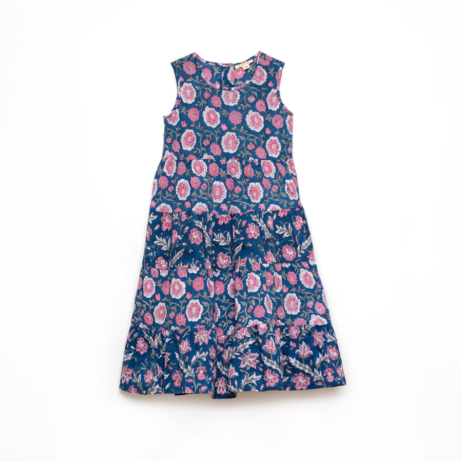Summer Dress Navy Blue