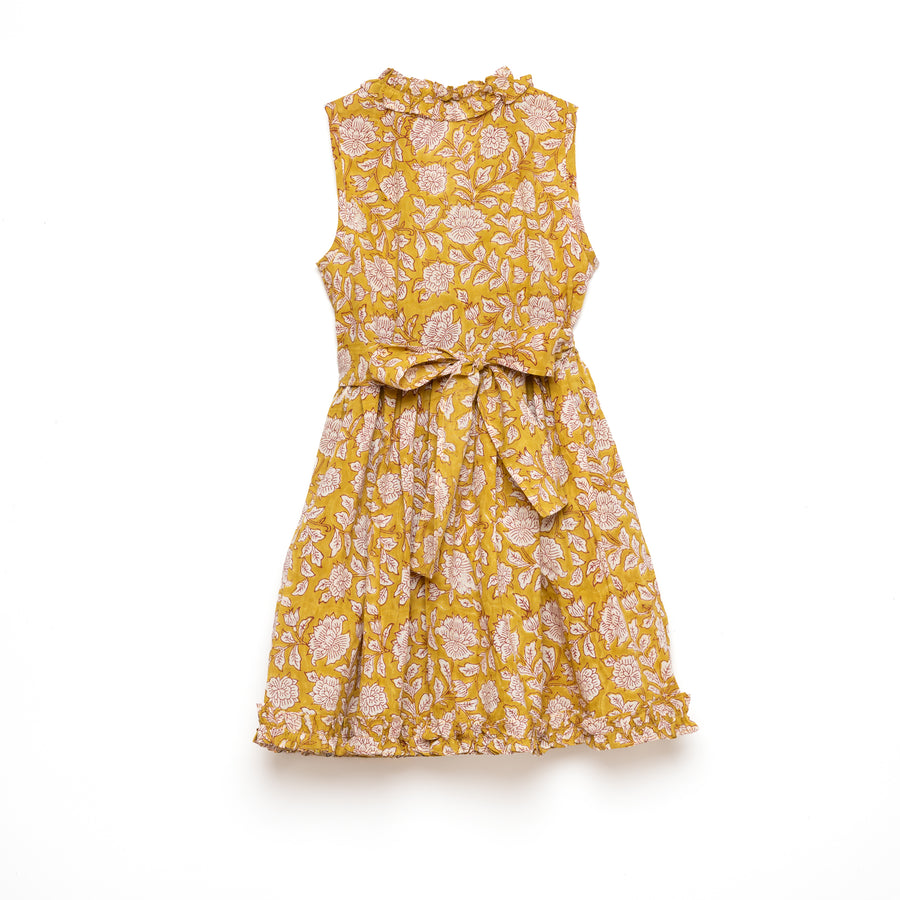 Rosa Dress Mustard