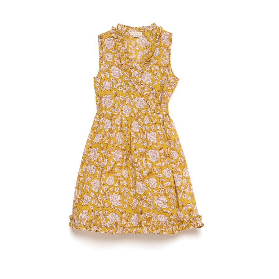 Rosa Dress Mustard