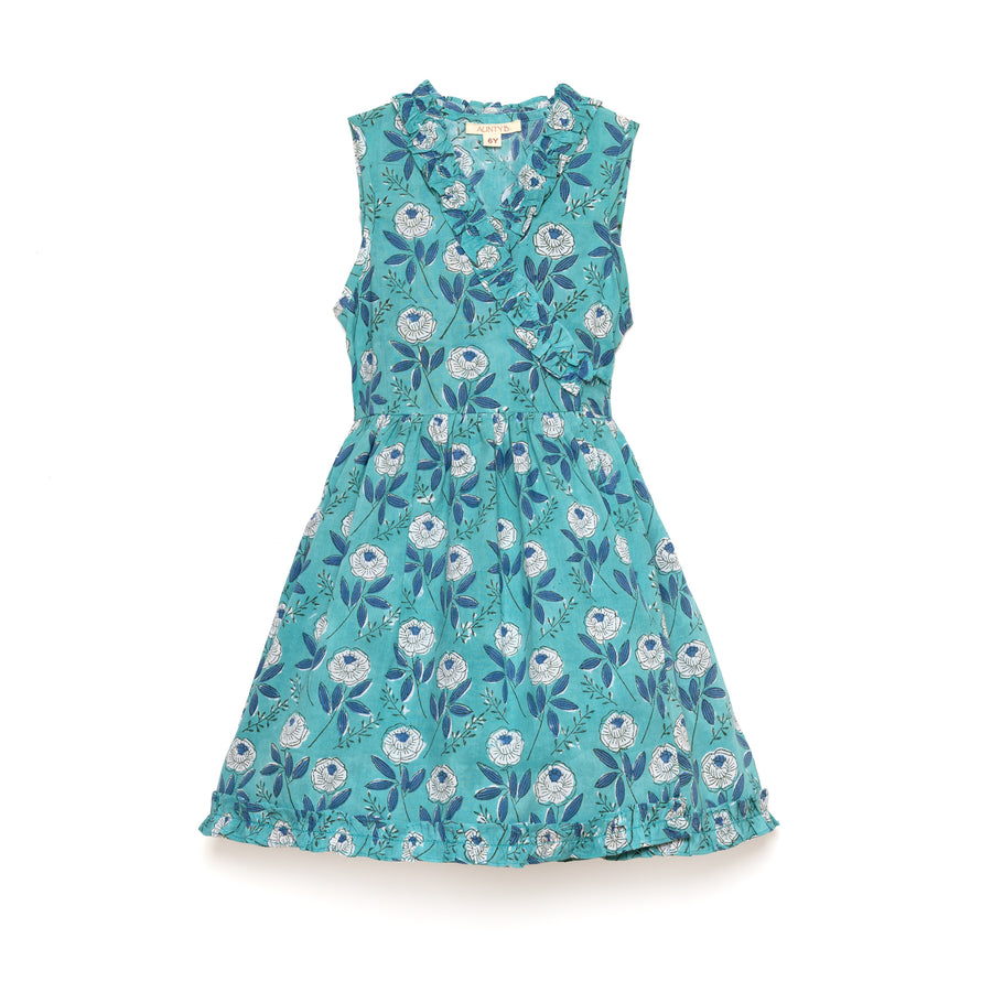 Rosa Dress Aqua