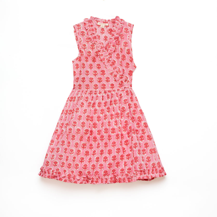 Rosa Dress Candy Pink