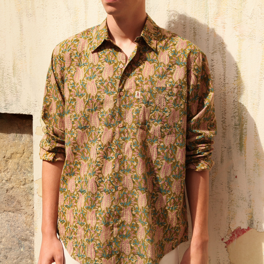 Camisa Pasley Forest Green