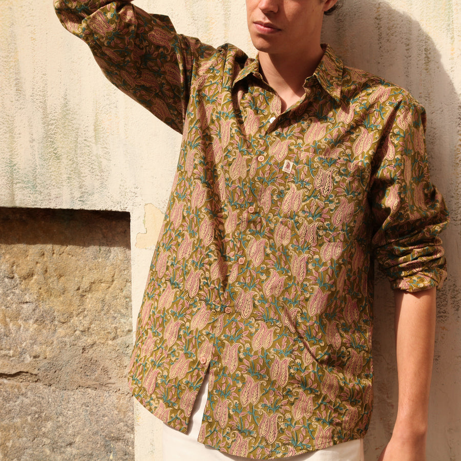 Camisa Pasley Forest Green