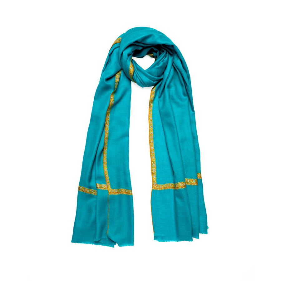 Pashmina Bordada Hashi Capri Breeze