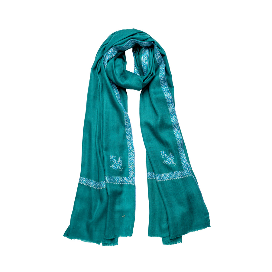 Pashmina Bordada Hashi Biscayne Bay