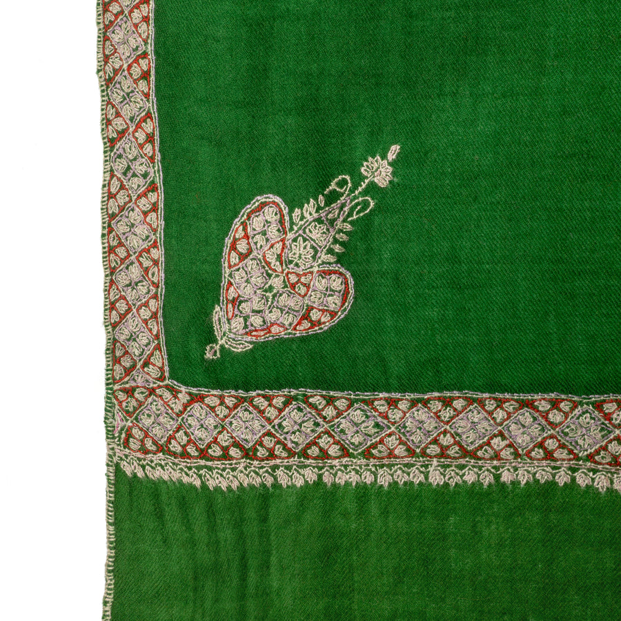 Pashmina Bordada Hashi Formal Garden