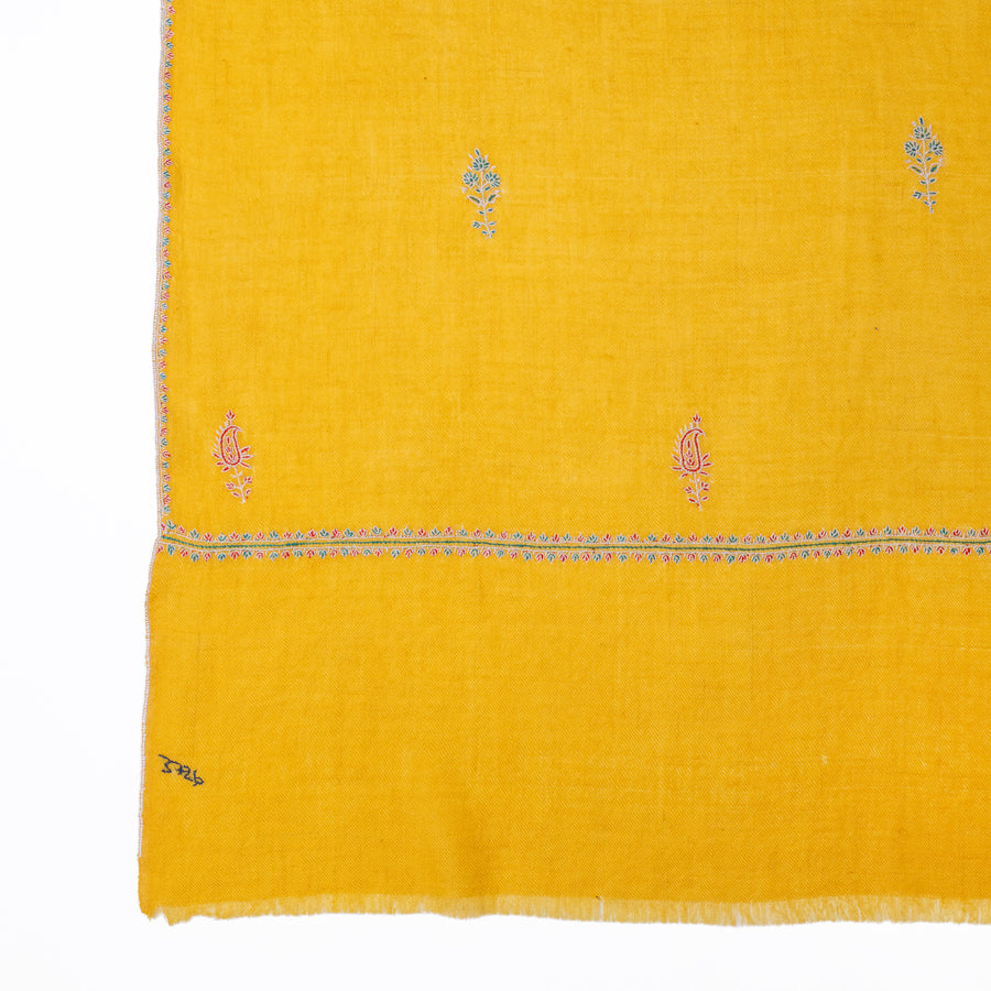 Pashmina Bordada Curry Bouti