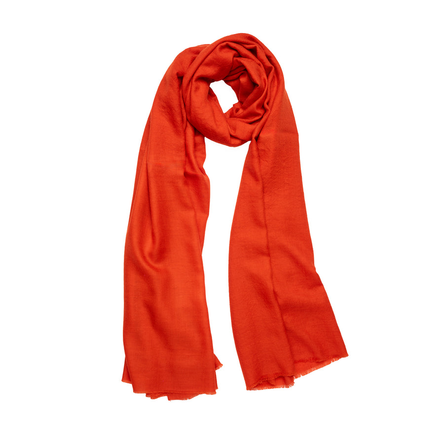 Pashmina Mandarina Red