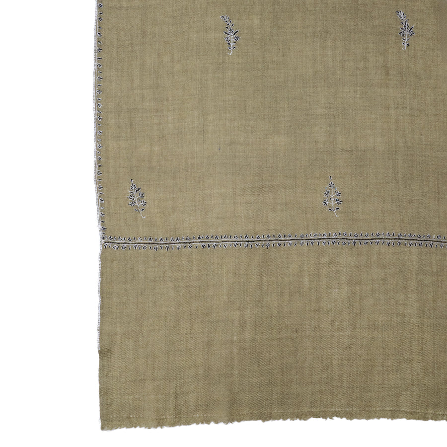 Pashmina Bordada Caqui Bouti