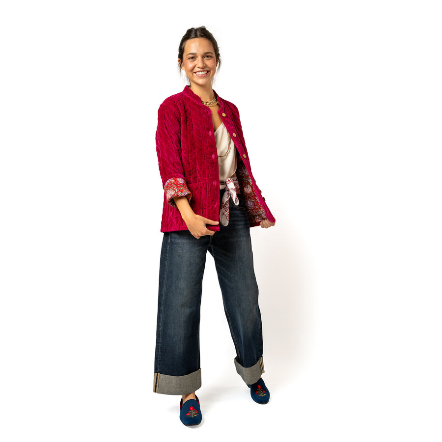 Jacket Buganvilla Velvet
