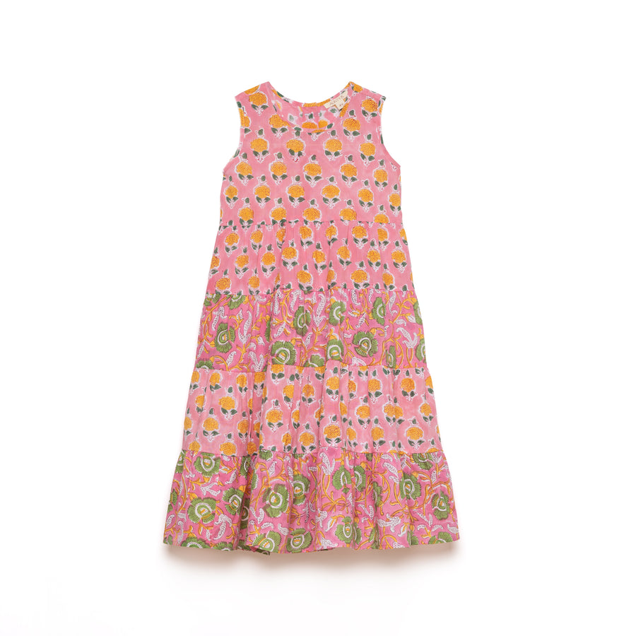 Summer Dress Coral Pink