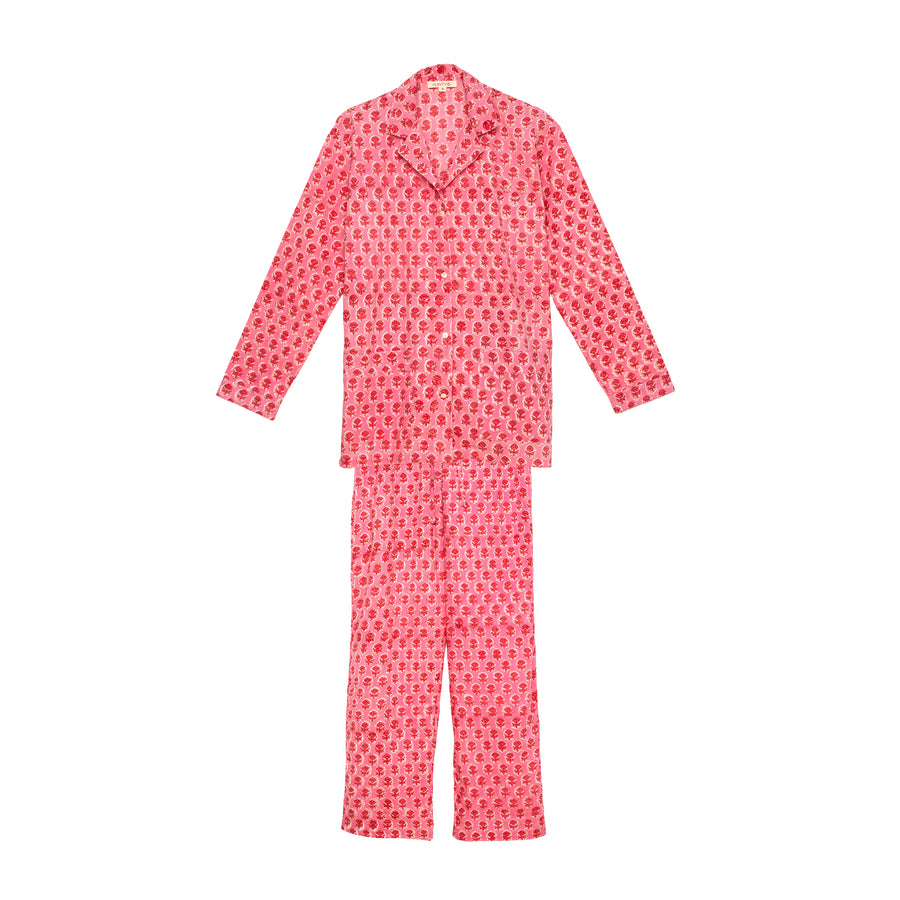 Pijama Largo Candy Pink