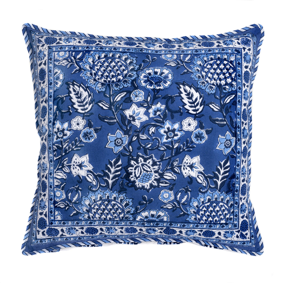 Cojín Anokhi Damask Blue