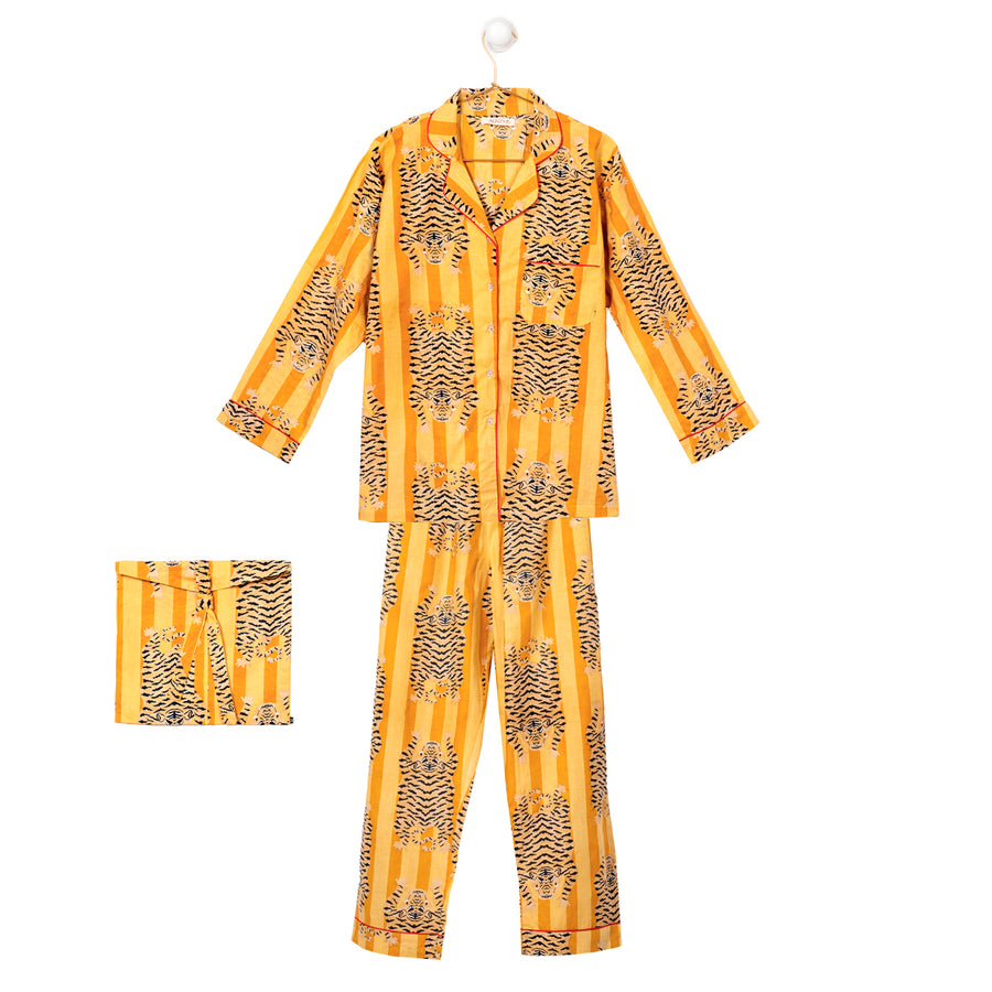 Pijama Tiger Yellow