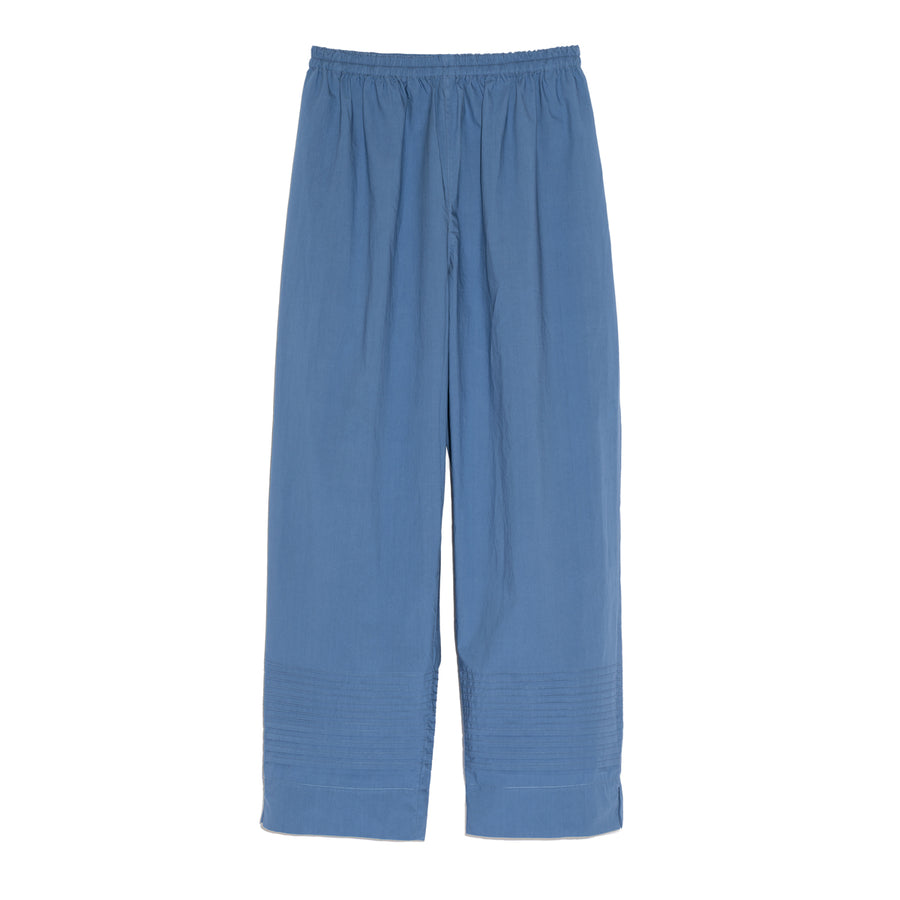 Pantalon de Popelín Azul